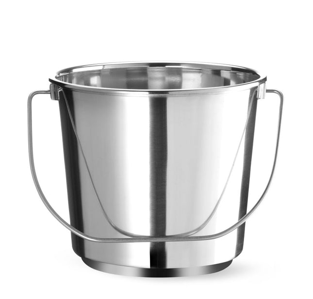 Stainless Steel Bucket 10L | HENDI Budget Line | Ø278x235mm