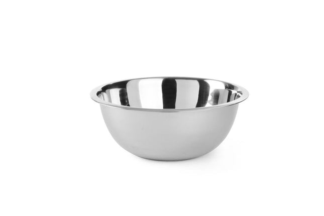 Stainless Steel Mixing Bowl with Rounded Base | HENDI | 3.3L Capacity | Ø259x92mm