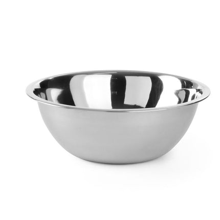 Stainless Steel Mixing Bowl with Rounded Base | HENDI | 4.9L Capacity | Ø300x118mm