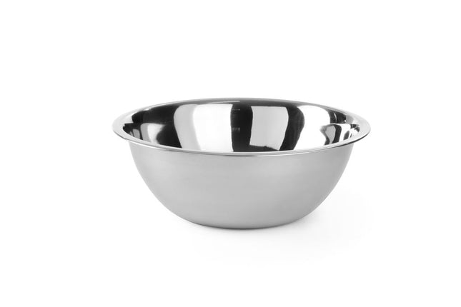 Stainless Steel Mixing Bowl with Rounded Base | HENDI | 4.9L Capacity | Ø300x118mm