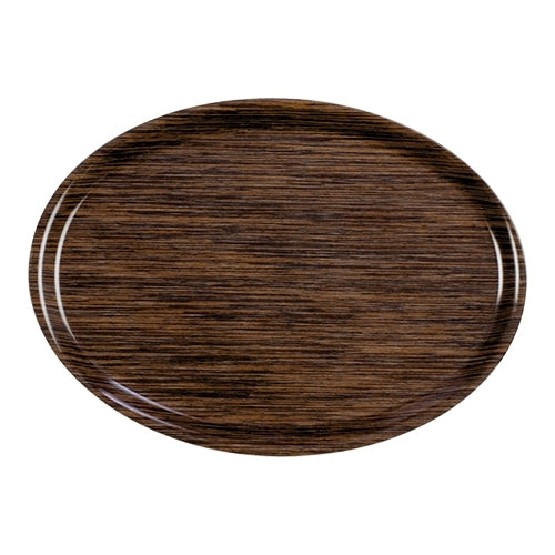Oval Scratch-Resistant Serving Tray | Roltex | Laminate-Melamine Decor | Dishwasher Safe | 28 x 20 cm 1