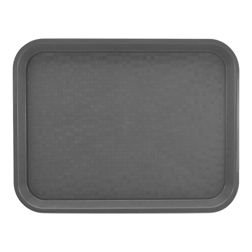 Rectangular Serving Tray Gray Polypropylene | Roltex | Dishwasher Safe | 34.5 x 26.5 cm 1