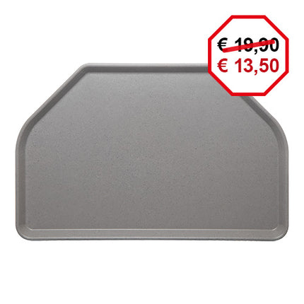 Rectangular Serving Tray | Roltex | Fiberglass-Reinforced Polyester | Aluminium | 50 x 32.5 cm 1