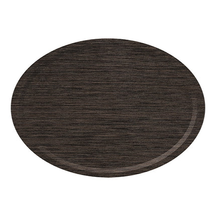 Roltex Oval Serving Tray | Wenge High Pressure Laminate | 28 x 20 cm 1
