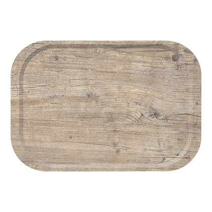 Roltex Rectangular Vintage Serving Tray | Scratch-Resistant High Pressure Laminate | 27 x 18 cm 1