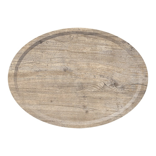 Oval Serving Tray 28 x 20 cm | Roltex | Vintage | Scratch-Resistant Dishwasher Safe 1