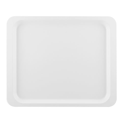 Rectangular Serving Tray 1/2 GN | Roltex | Glass Fiber Reinforced Polyester, White | Dishwasher Safe | 32.5 x 26.5 cm 1