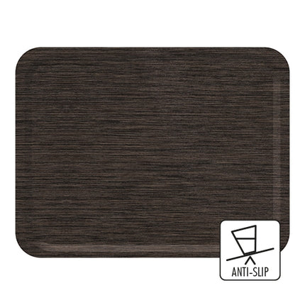 Anti-Slip Rectangular Serving Tray | Roltex | Wenge High Pressure Laminate | 43 x 33 cm 1
