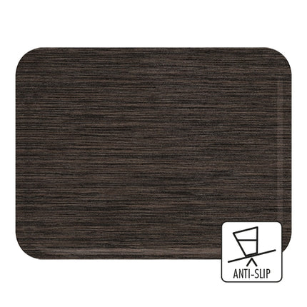 Anti-Slip Rectangular Serving Tray | Roltex | Wenge High Pressure Laminate | 47 x 36 cm 1