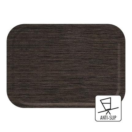 Anti-Slip Rectangular Serving Tray | Roltex | Wenge High Pressure Laminate | 37.5 x 26.5 cm 1