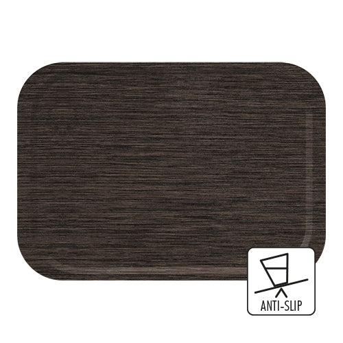 Anti-Slip Rectangular Serving Tray | Roltex | Wenge High Pressure Laminate | 37.5 x 26.5 cm 1