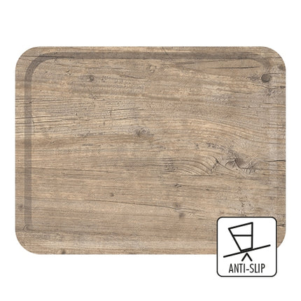 Roltex Rectangular Anti-Slip Serving Tray | Vintage High Pressure Laminate | 43 x 33 cm 1