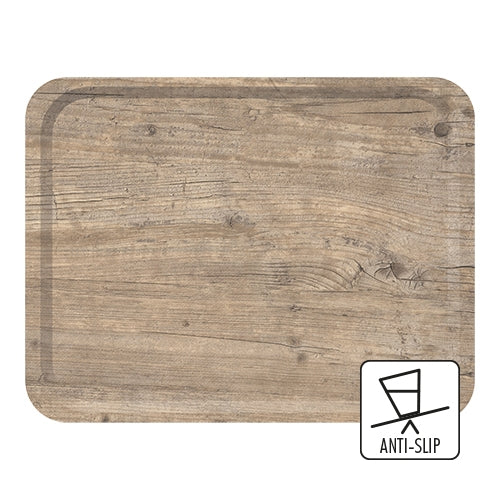 Roltex Rectangular Anti-Slip Serving Tray | Vintage High Pressure Laminate | 43 x 33 cm 1