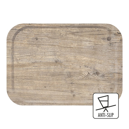 Roltex Anti-Slip Serving Tray | Vintage Rectangular High Pressure Laminate | 37.5 x 26.5 cm 1