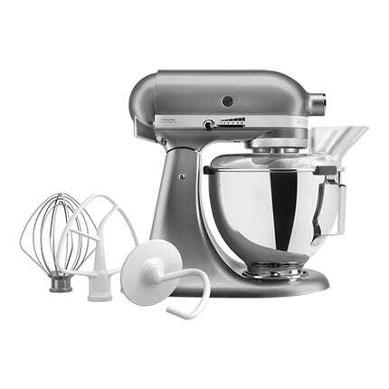 KitchenAid 4.3L Tilt-Head Planetary Stand Mixer | Silver | 275 W 1