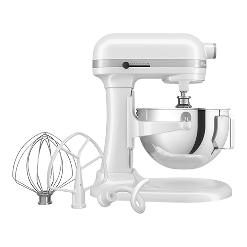 Countertop Planetary Stand Mixer | KitchenAid K5 5.2L | White, Bowl Lift | 375 W 1