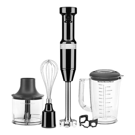 KitchenAid Combi Hand Mixer and Whisk | Black | 20 cm Mixer Shaft | 180 W | 1 L Mixing Cup 1