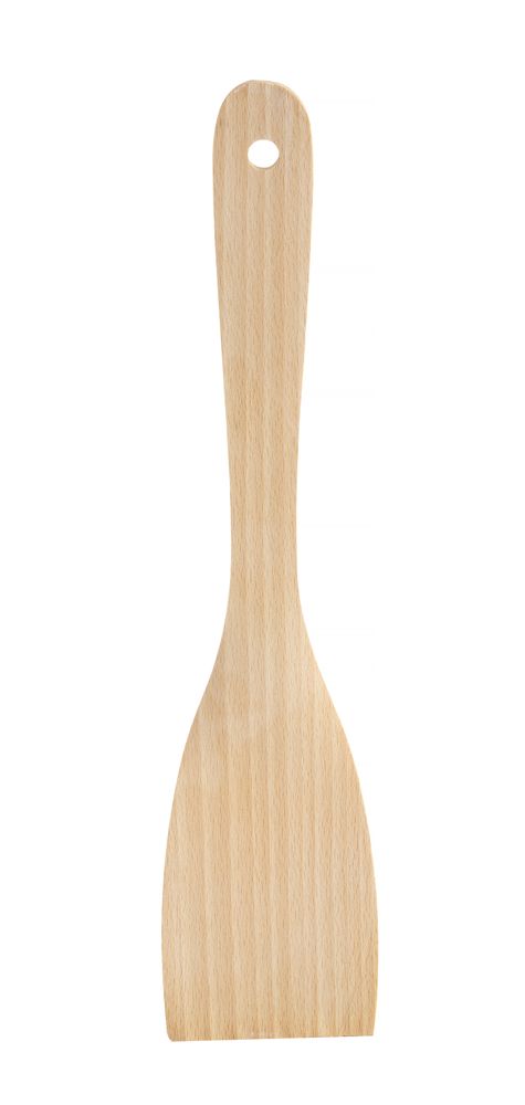 Bent Wooden Spatula Set | HENDI | Beech Wood | 320x70mm