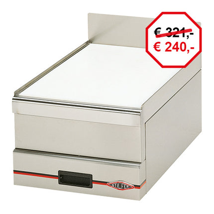 Countertop Work Unit with Storage Drawer | Stilfer Snack 50 Solo | Stainless Steel | 38 x 50 x H35 cm 1