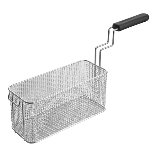 Half-Size Stainless Steel Chip Basket for 20 L Fryer | Stilfer | 12.5 x 31.5 x H14.5 cm 1