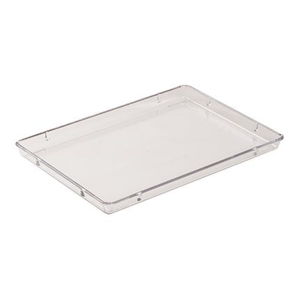 Rectangular Polycarbonate Display Tray | EMGA | Transparent | 29 x 19.5 x H1.5 cm 1
