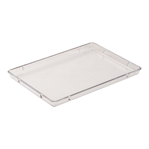 Rectangular Polycarbonate Display Tray | EMGA | Transparent | 29 x 19.5 x H1.5 cm 1