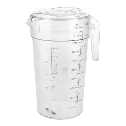Transparent Polycarbonate Pitcher with Lid and Pouring Spout | Sunnex | 3.5 L 1