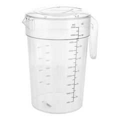 Transparent Polycarbonate Pitcher with Lid and Pouring Spout | Sunnex | 5 L 1