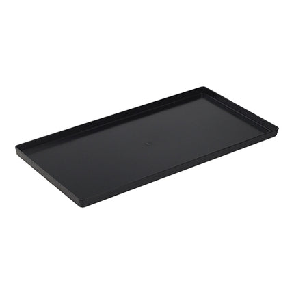 Rectangular Polycarbonate Display Tray | EMGA | Black | 58 x 19.5 x H1.5 cm 1