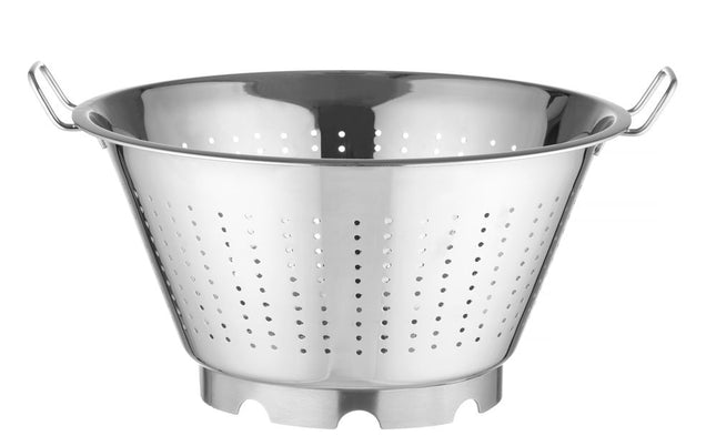 Colander with Base and Riveted Handles | HENDI Profi Line | Ø365x185mm