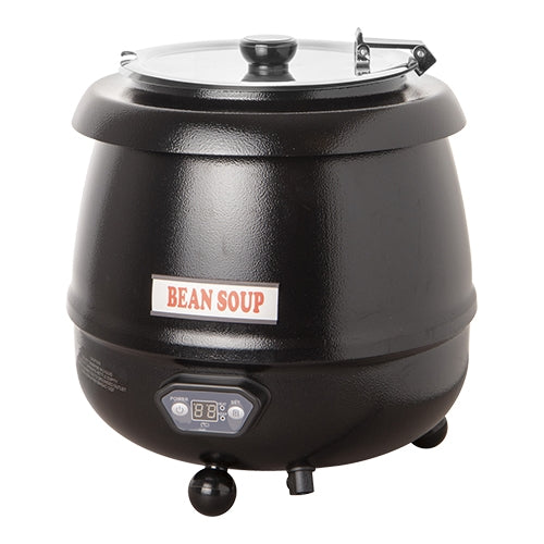 Bistro Countertop Soup Kettle Warmer | Digital Control, Black | 10 L | 475 W | Ø35.2 x H36.6 cm 1