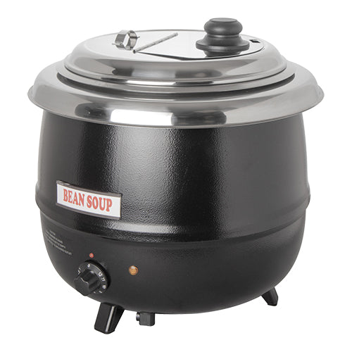 Bistro Countertop Soup Kettle Warmer | Manual Control, Black | 13 L | 600 W | Ø41.4 x H42 cm 1