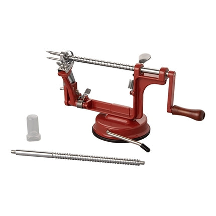 Apple Peeler Corer Slicer with Suction Cup | Louis Tellier | Epoxied Cast Steel | 2 mm and 4 mm Blades 1