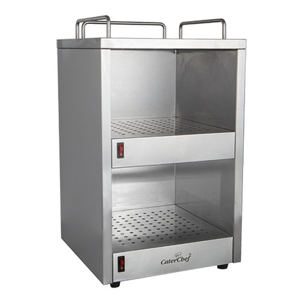 CaterChef Countertop Cup Warmer Stainless Steel | 2 Heated Zones | 140W Up to 75°C 1