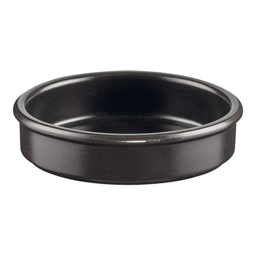 Regas Round Black Ceramic Cocotte | Ø11.5 x H3 cm | 0.175 L 1