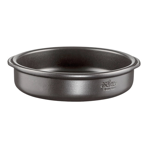 Black Ceramic Casserole Dish | Regas | Oven-Safe | Ø28 x H7 cm | 2 L 1