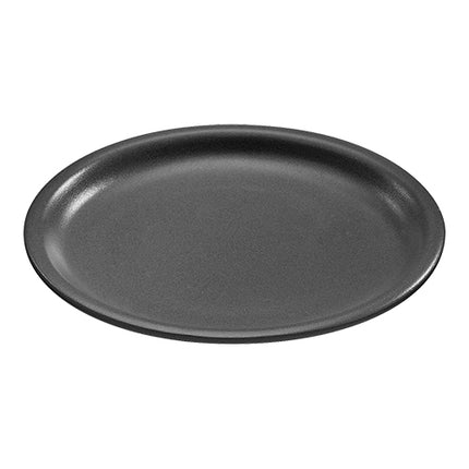 Black Ceramic Round Plate | Regas | Oven, Microwave and Dishwasher Safe | Ø19 cm | 0.200 L 1