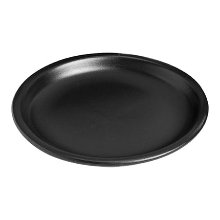 Black Ceramic Round Plate | Regas | Oven, Microwave and Dishwasher Safe | Ø25 cm | 0.500 L 1