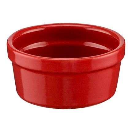Round Ceramic Ramekin Red | Regas | Ø8 x H4.2 cm | 0.115 L 1