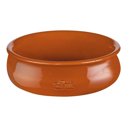 Terracotta Ceramic Round Casserole | Regas | Ø17 x H6 cm | 0.75 L 1