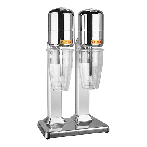 Vema Double Spindle Milkshaker with 2 Pieces Polycarbonate Beakers | 0.8 L | 300 W 1