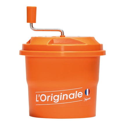 Dynamic Polypropylene Salad Spinner with Removable Basket | Orange | 5 L | Ø27.5 x H34.2 cm 1