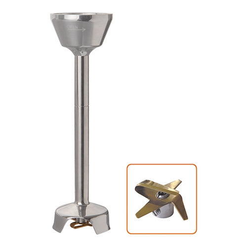 Dynamic Dynamix Stainless Steel Mixer Tool with Emulsion Blade | 19 cm | 8 L Capacity 1