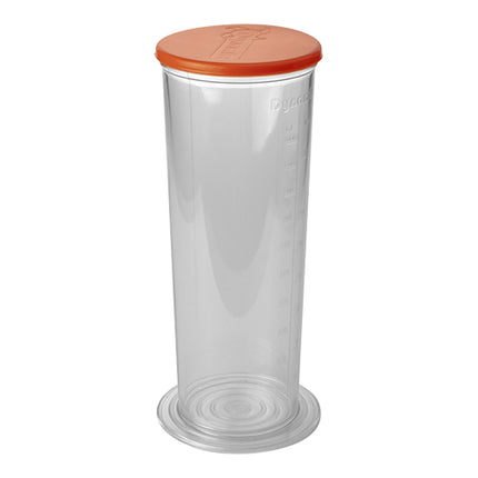 Graduated Bowl with Lid 1 L | Dynamic Dynamix | Transparent Copolyester | Ø13 cm 1