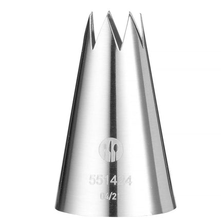 Serrated Icing Tips Set | HENDI | 5 Sizes (Ø6-8-10-12-14mm) 3