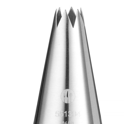 Serrated Icing Tips Set | HENDI | 5 Sizes (Ø6-8-10-12-14mm) 4