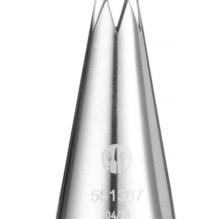 Serrated Icing Tips Set | HENDI | 5 Sizes (Ø6-8-10-12-14mm) 5