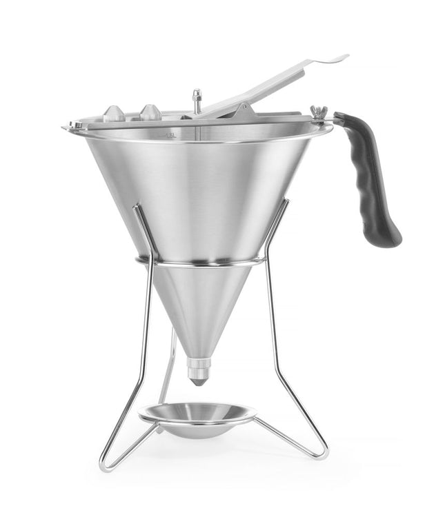 Confectionery Funnel with Stop Valve and Nozzles 1.5L | Profi Line | HENDI