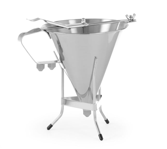 Confectionery Funnel with Stop Valve and Nozzles 1.5L | HENDI Kitchen Line