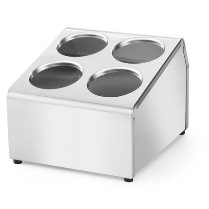 Cutlery Basket Holder for 4 Baskets | HENDI | 255x295x215mm